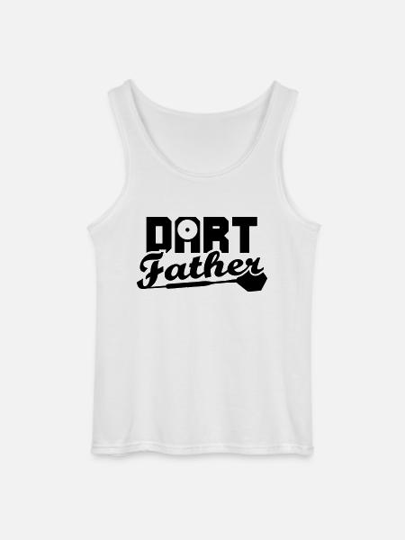 DART Father - Gildan Men’s Tank Top - white