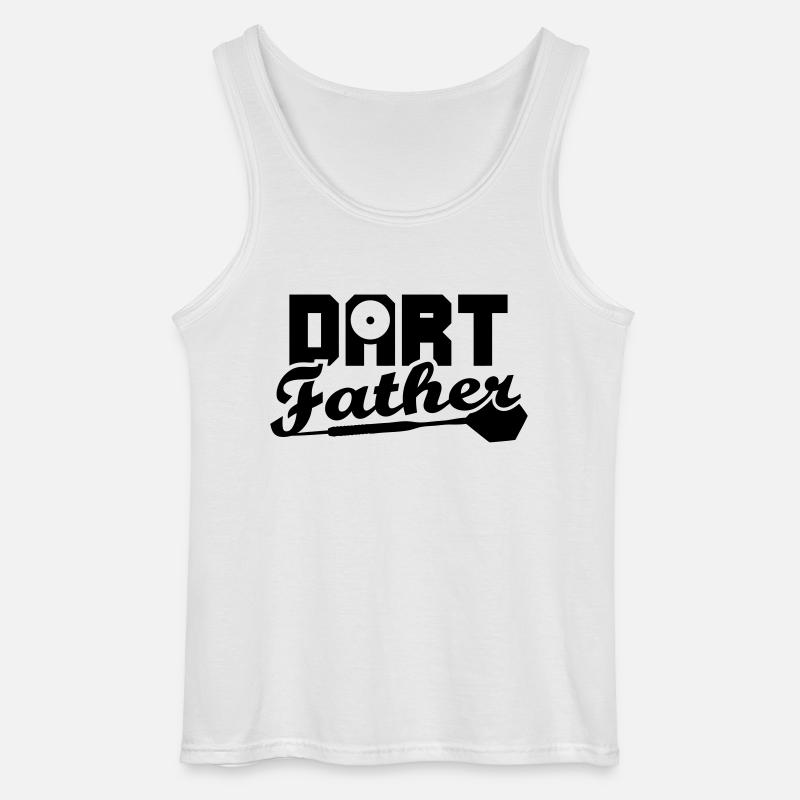 DART Father - Gildan Männer Tank Top - Weiß