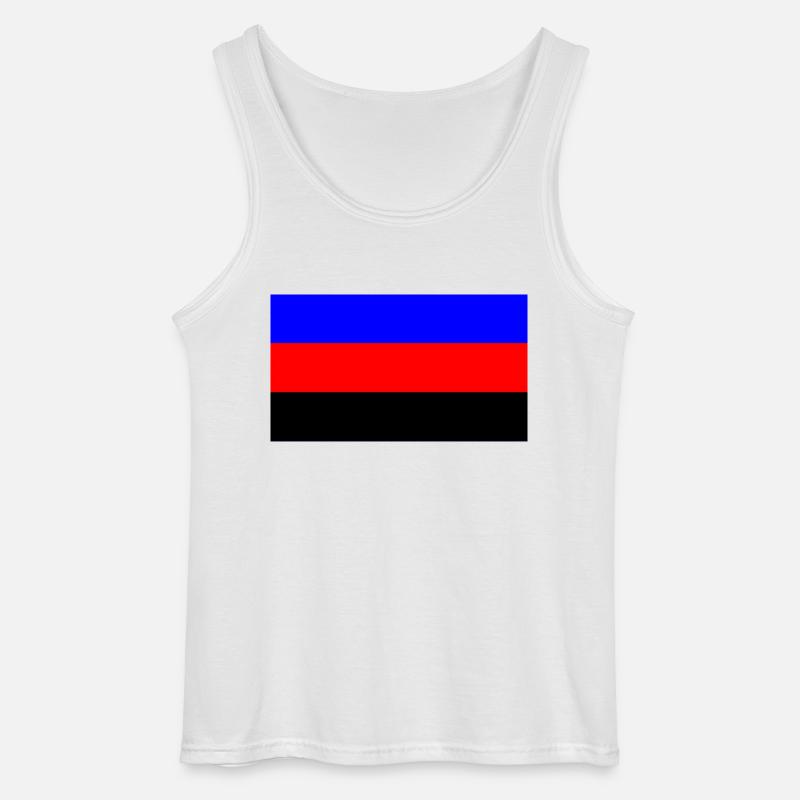 polyamor pride - Gildan Männer Tank Top - Weiß