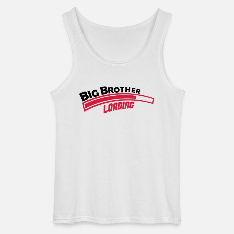 big_brother_loading_002 - Gildan Männer Tank Top - Weiß