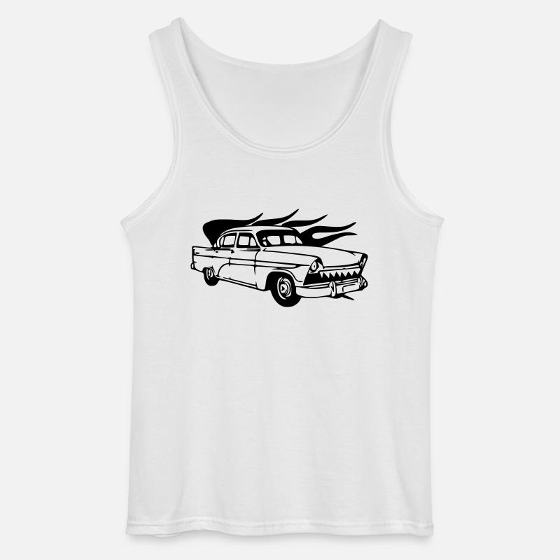 oldtimer - Gildan Männer Tank Top - Weiß