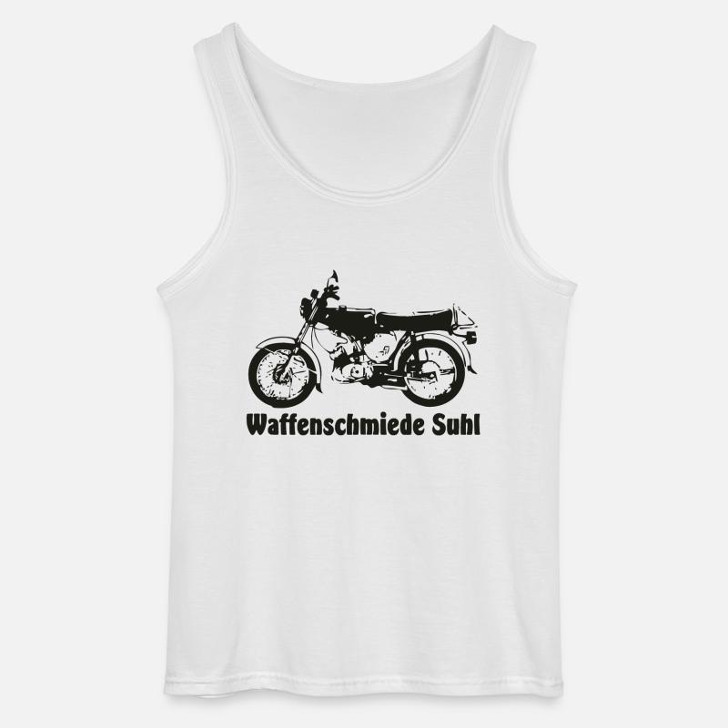 Simson S51 Waffenschmiede - Gildan Männer Tank Top - Weiß