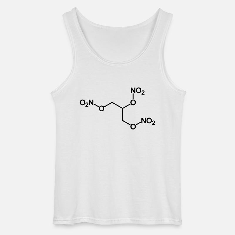 dynamite (nitroglycerin) - Gildan Männer Tank Top - Weiß