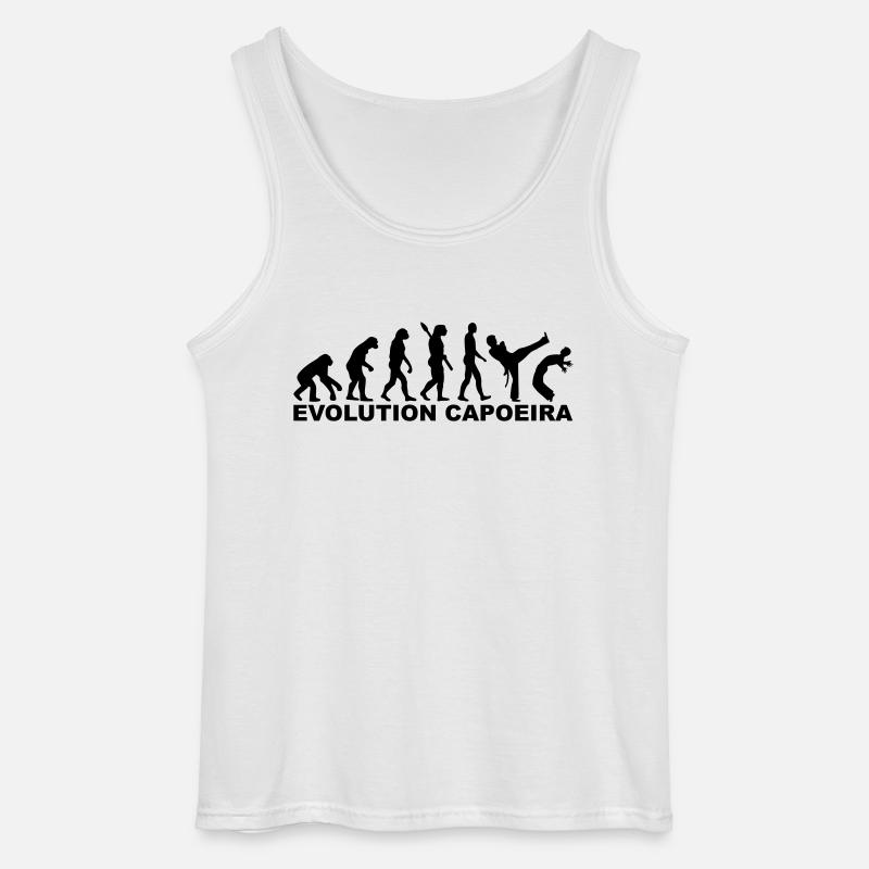 Capoeira - Gildan Männer Tank Top - Weiß