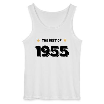 Best of 1955 - Débardeur Gildan Homme - blanc - Devant - AI Model Male 185 dark (185cm)
