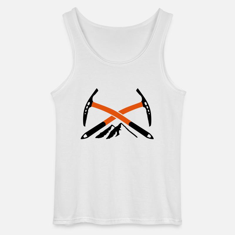 Bergsteiger - Gildan Männer Tank Top - Weiß