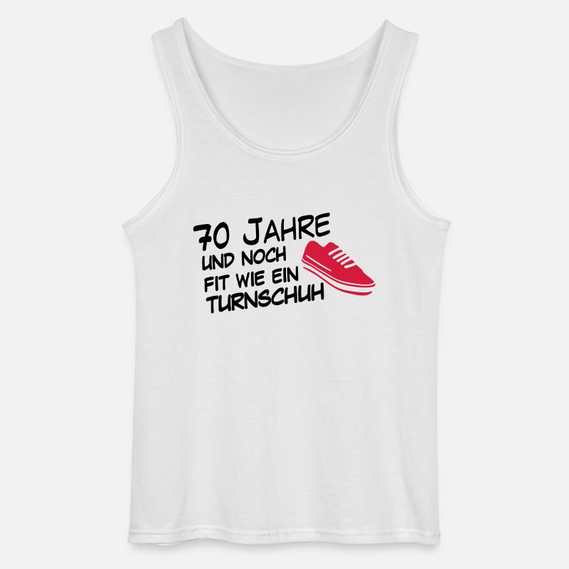 70 sneaker - Gildan Men’s Tank Top - white