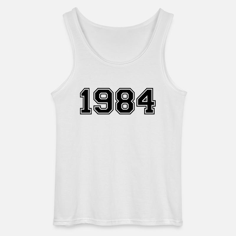 1984 - Gildan Männer Tank Top - Weiß