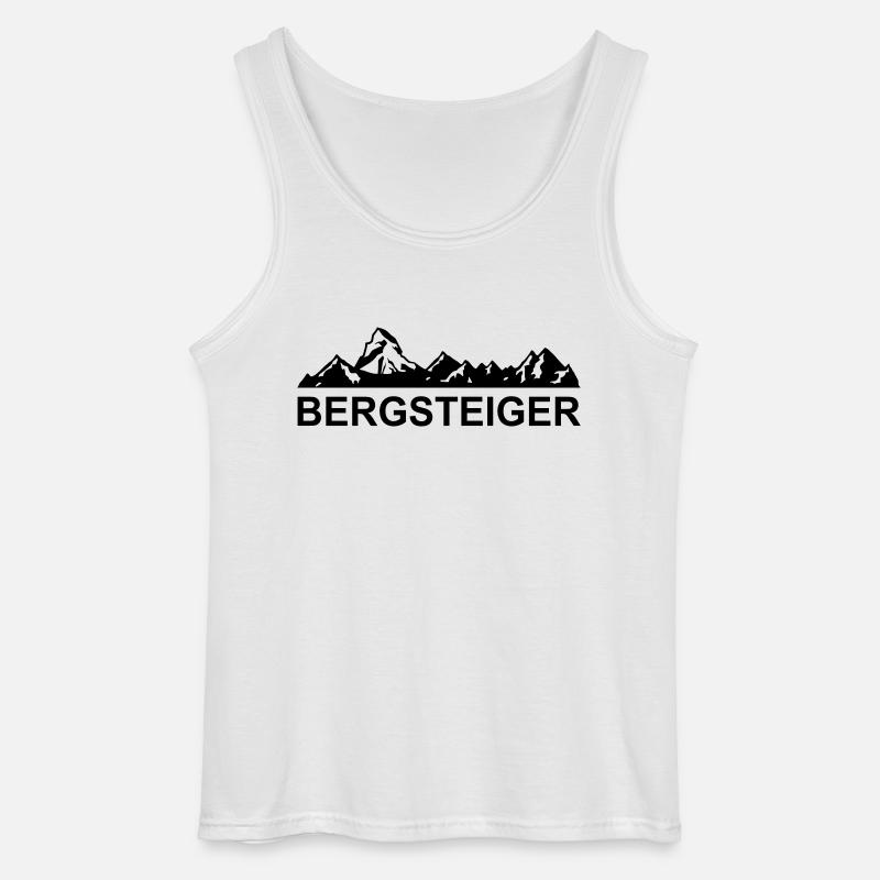 bergsteiger - Gildan Männer Tank Top - Weiß