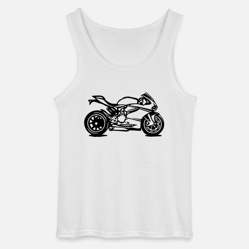 _1199_super - Gildan Männer Tank Top - Weiß