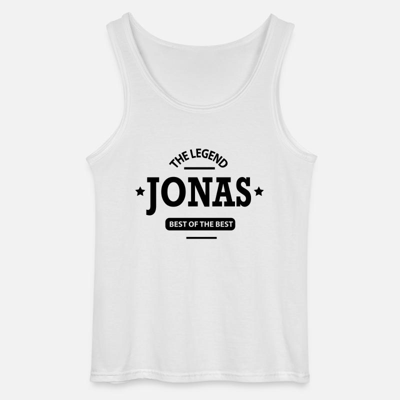 jonas - Gildan Männer Tank Top - Weiß