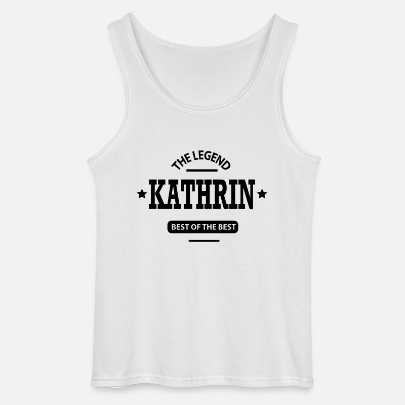kathrin - Gildan Männer Tank Top - Weiß
