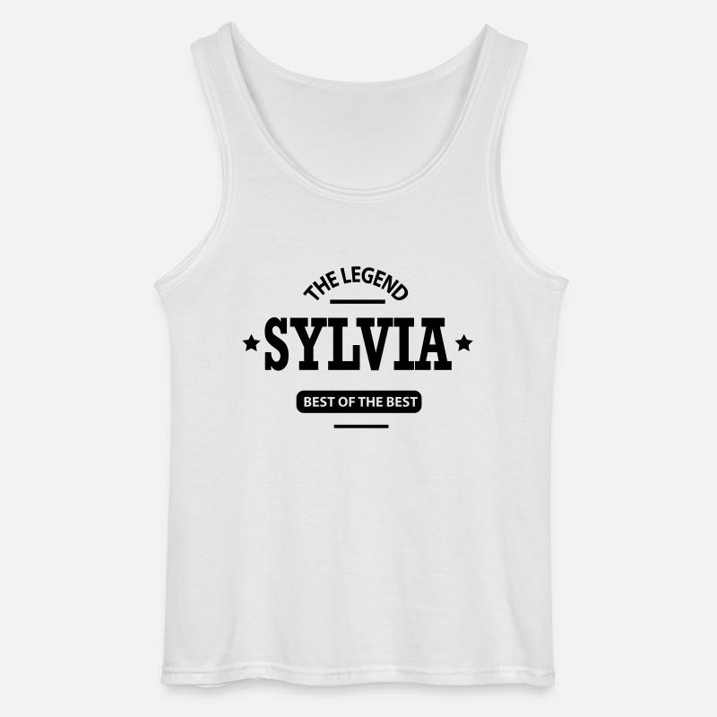 sylvia - Gildan Männer Tank Top - Weiß