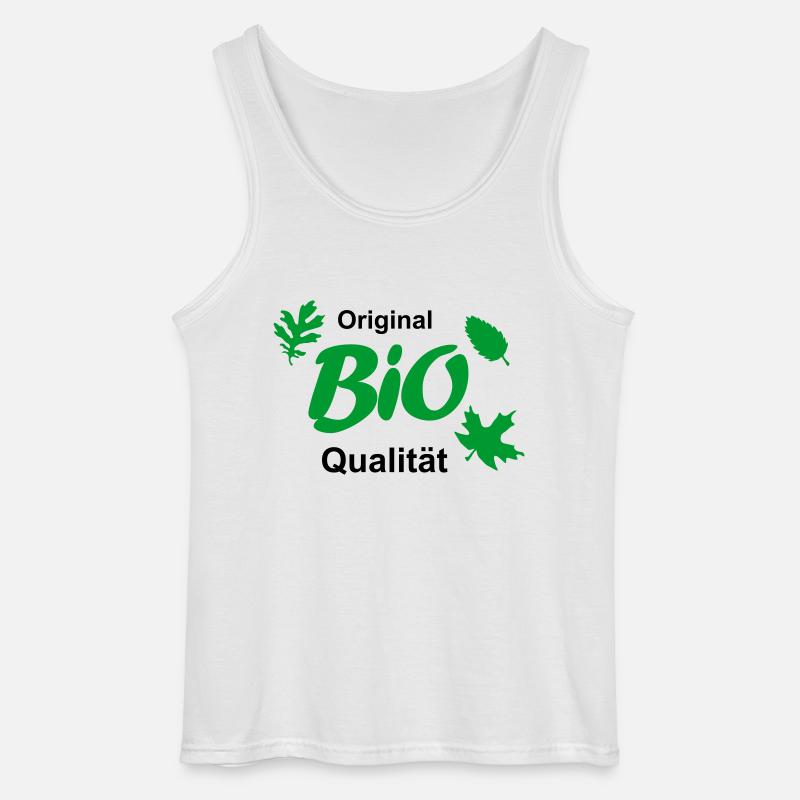 bio - Gildan Men’s Tank Top - white