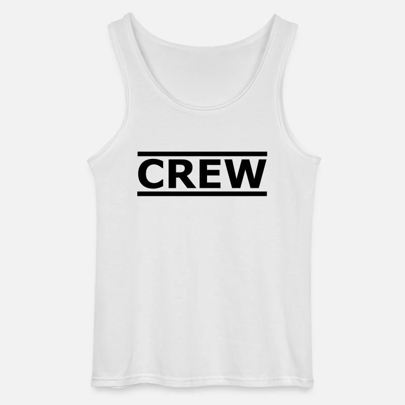 Crew - Gildan Männer Tank Top - Weiß
