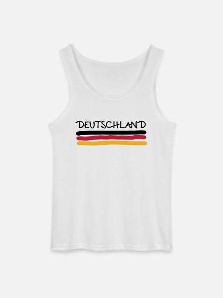 Germany - Gildan Men’s Tank Top - white