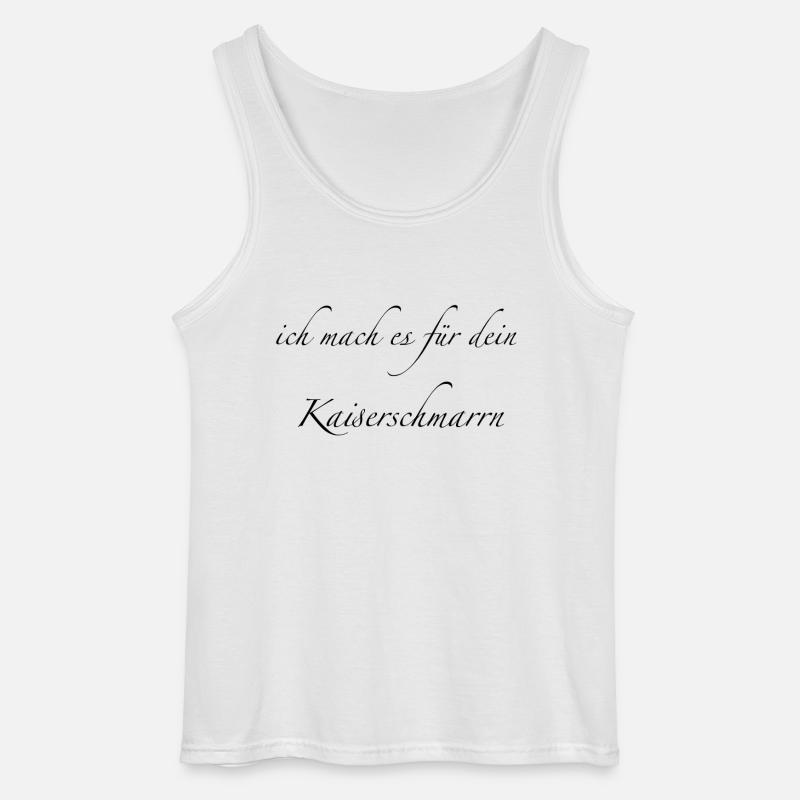 Kaiserschmarrn - Gildan Männer Tank Top - Weiß