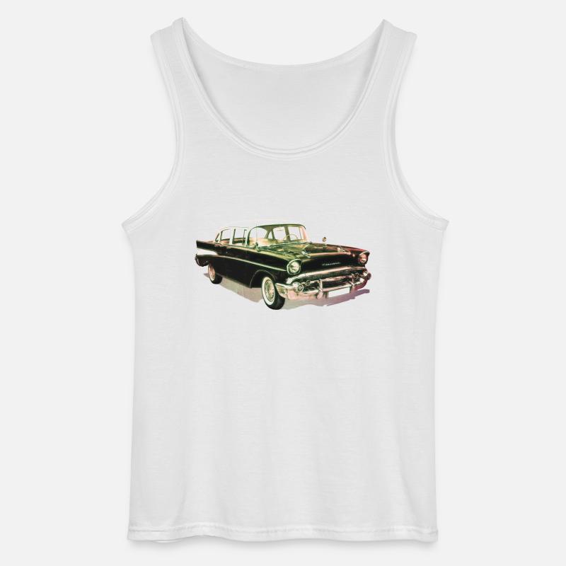 Oldtimer - Gildan Männer Tank Top - Weiß