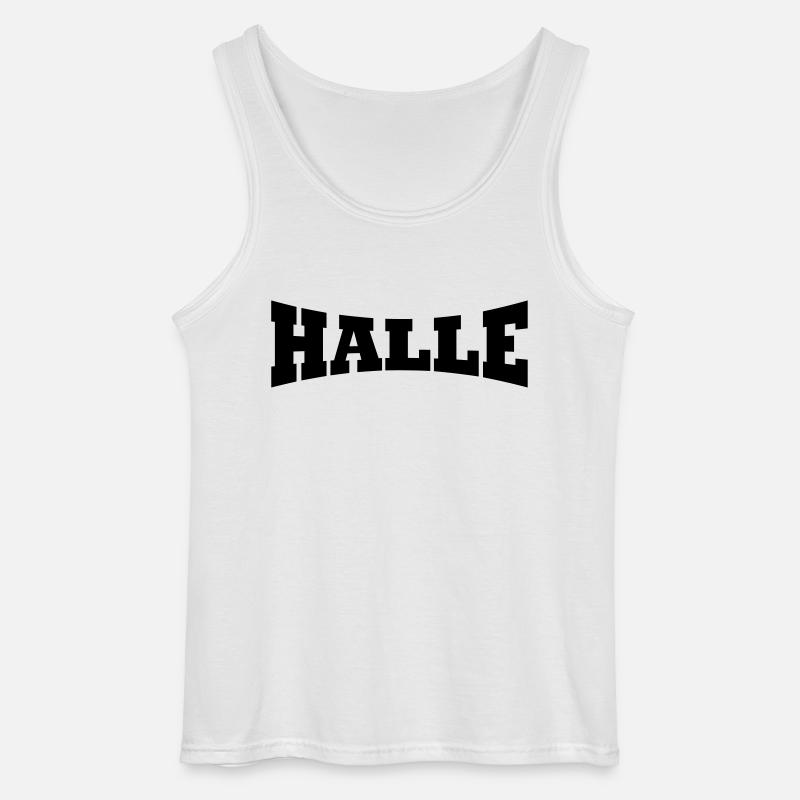 Hall Schiftzug - Gildan Men’s Tank Top - white