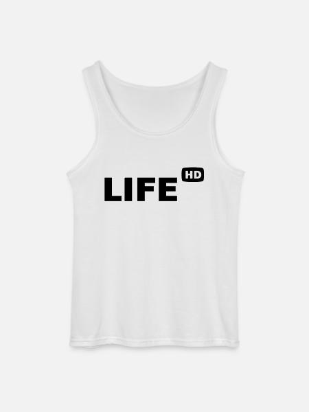 Life in HD - Gildan Men’s Tank Top - white