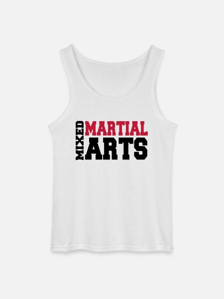 Mixed Martial Arts - Gildan Männer Tank Top - Weiß