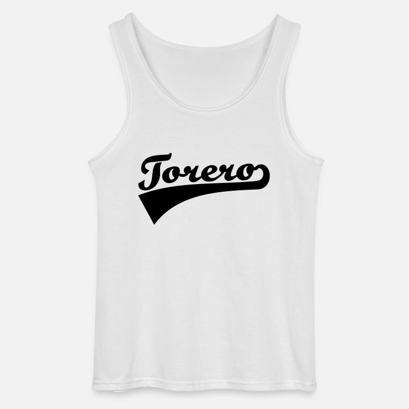 Torero - Gildan Männer Tank Top - Weiß