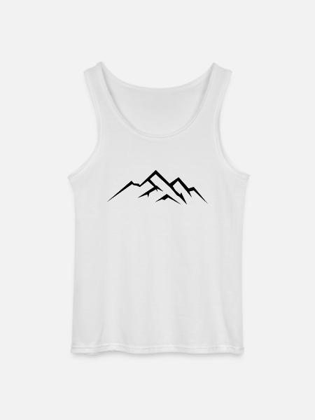 berge - Débardeur Gildan Homme - blanc