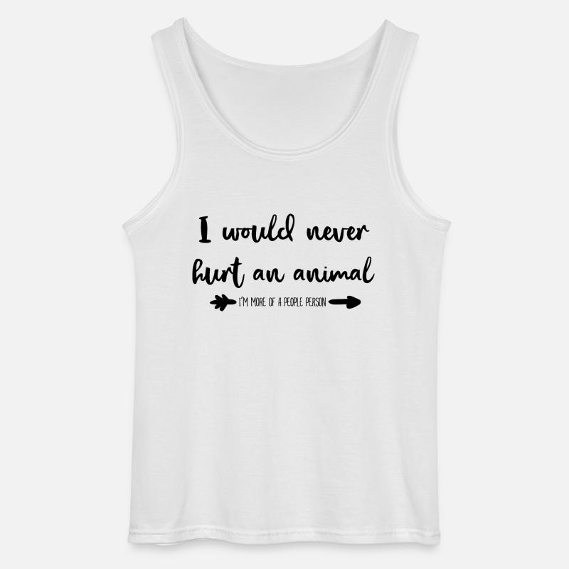 Tierschützer - Gildan Männer Tank Top - Weiß