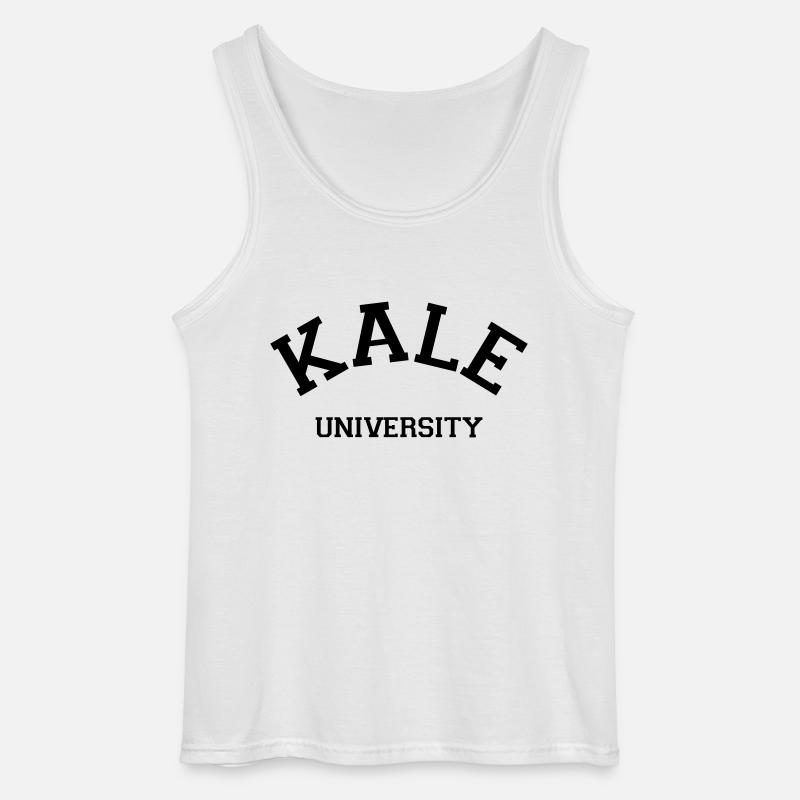 Kale University - Gildan Männer Tank Top - Weiß