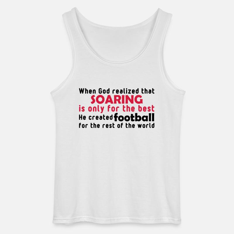 god soaring - Gildan Männer Tank Top - Weiß