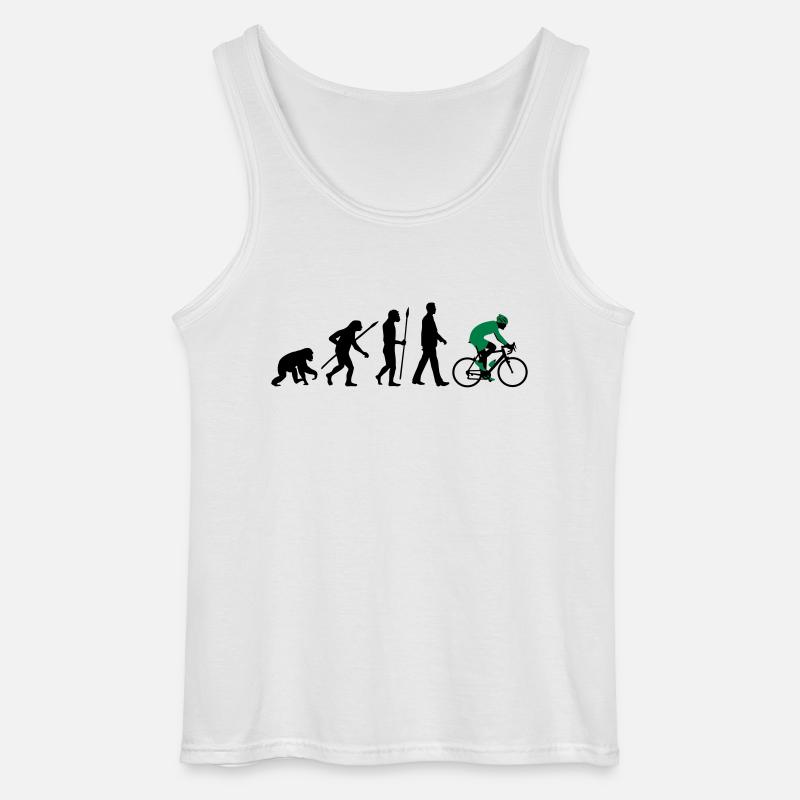 evolution_radfahrer_052012_d_2c - Gildan Männer Tank Top - Weiß