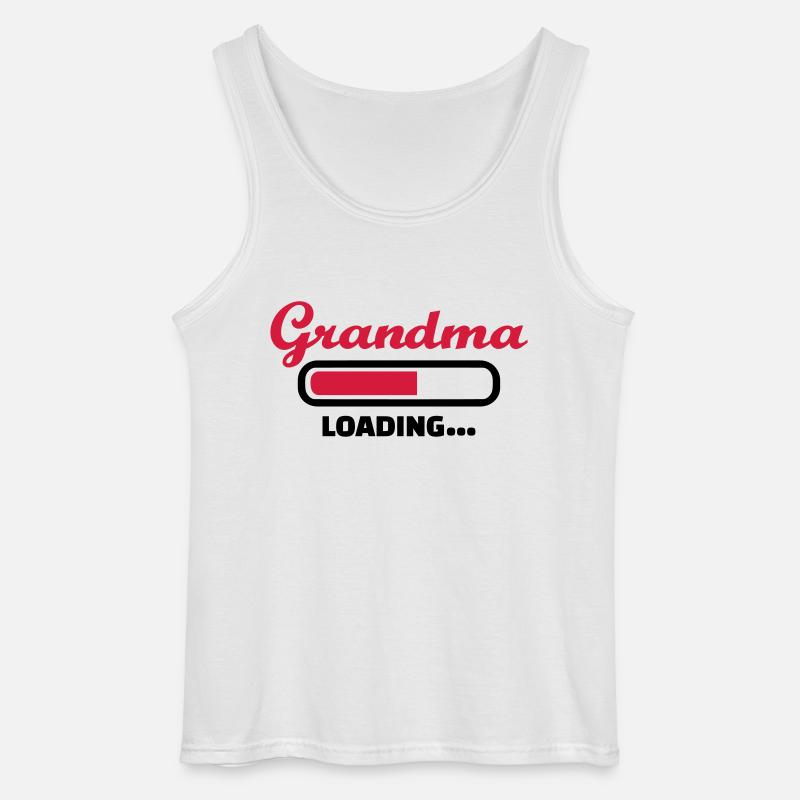 Oma - Gildan Männer Tank Top - Weiß