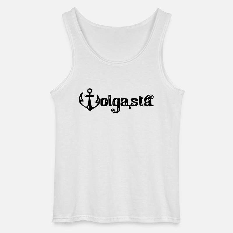 wolgastä - Gildan Männer Tank Top - Weiß