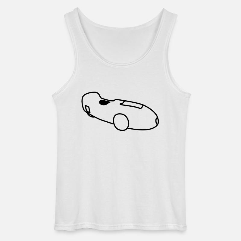 Velomobil DF - Gildan Männer Tank Top - Weiß