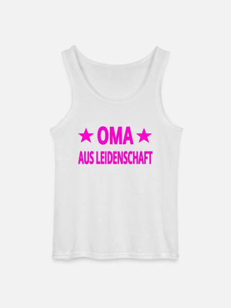 Oma - Gildan Männer Tank Top - Weiß