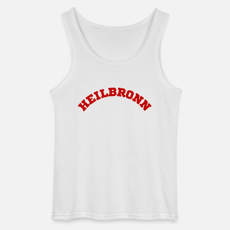 Heilbronn - Gildan Männer Tank Top - Weiß