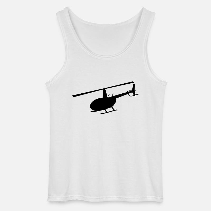 R44 - Gildan Männer Tank Top - Weiß