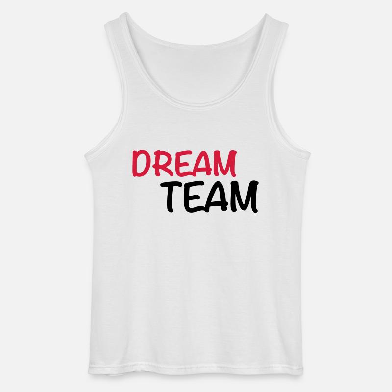 Dream Team - Gildan Männer Tank Top - Weiß