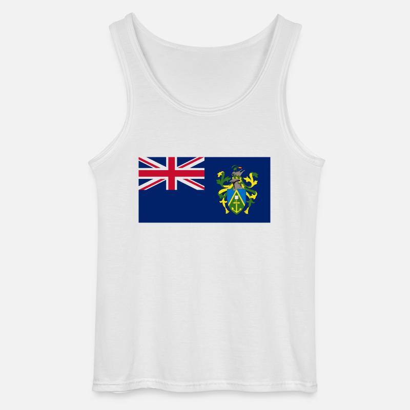 Pitcairninseln - Gildan Männer Tank Top - Weiß