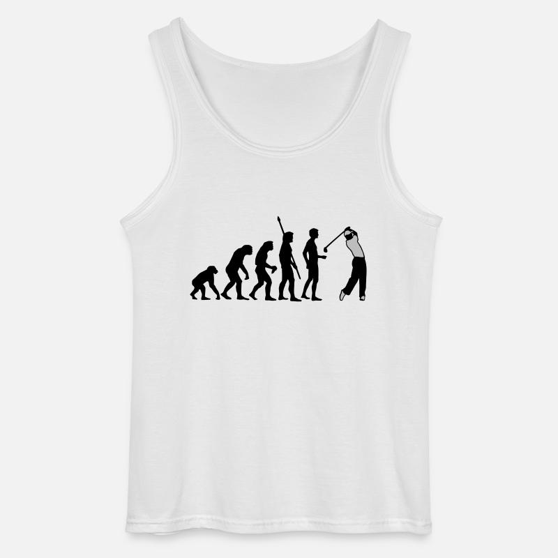 evolution_golf_b_2c - Gildan Männer Tank Top - Weiß
