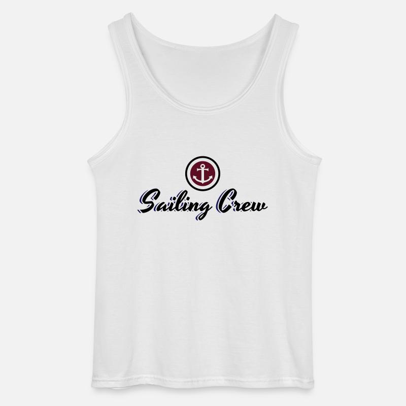 Sailing Crew - Gildan Männer Tank Top - Weiß