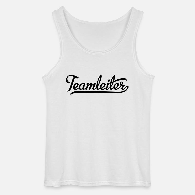 Teamleiter - Gildan Männer Tank Top - Weiß
