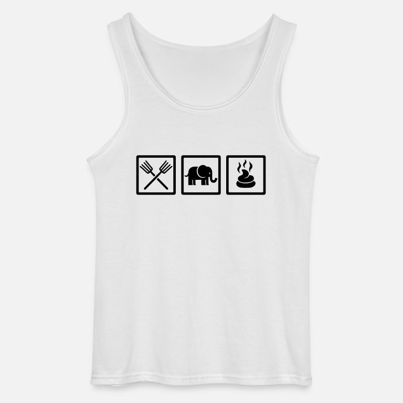 Tierpfleger - Gildan Männer Tank Top - Weiß