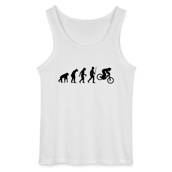 MOTORCROSS EVOLUTION - Débardeur Gildan Homme - blanc - Devant - AI Model Male 185 dark (185cm)