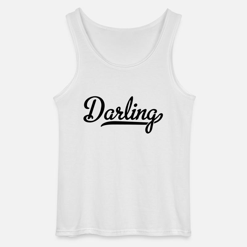 Darling - Gildan Männer Tank Top - Weiß