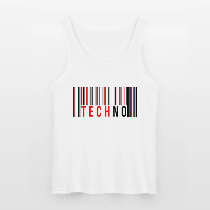 Techno Code Gildan Männer Tank Top