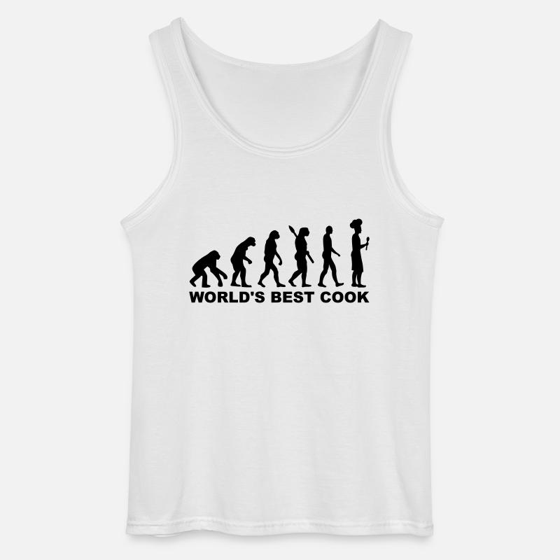 Koch - Gildan Männer Tank Top - Weiß
