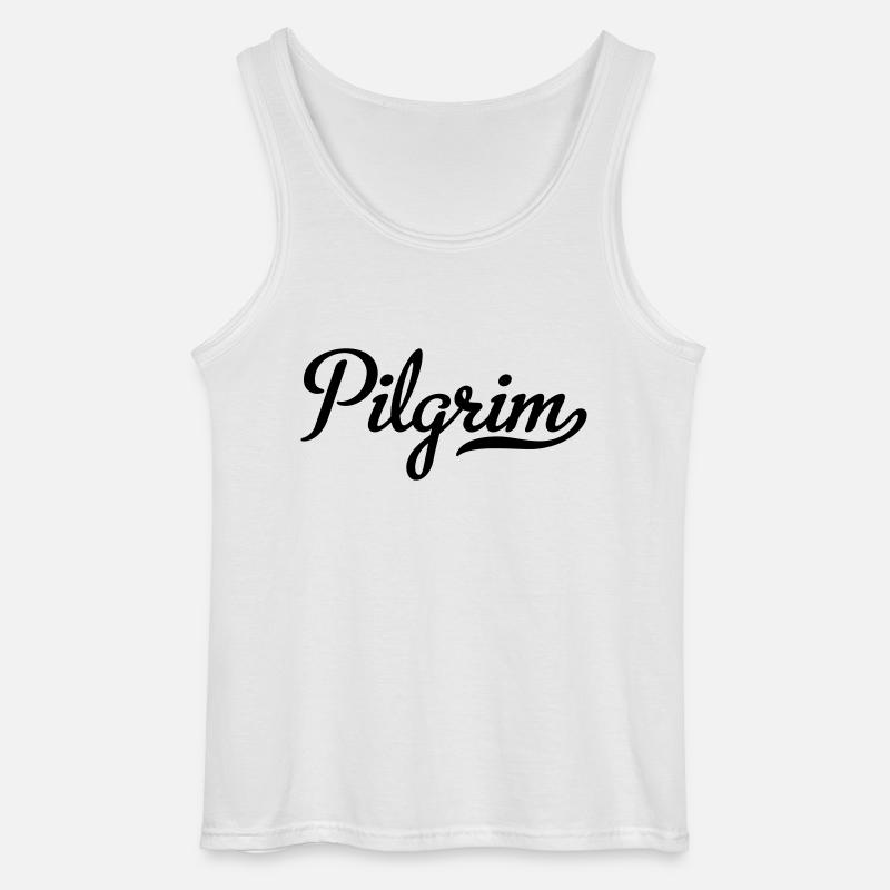Pilger - Gildan Männer Tank Top - Weiß