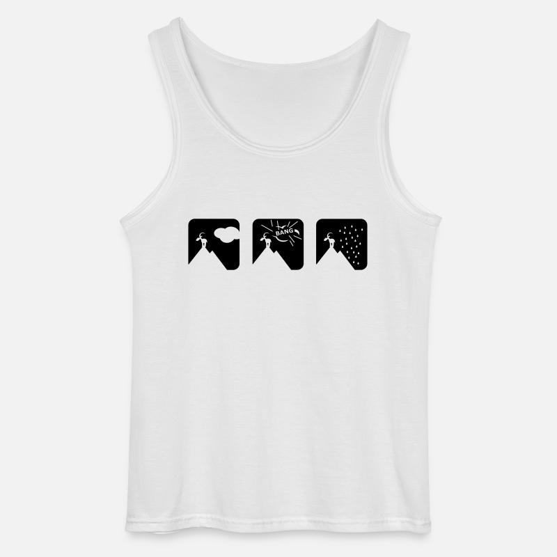 whyitrains1 - Gildan Männer Tank Top - Weiß
