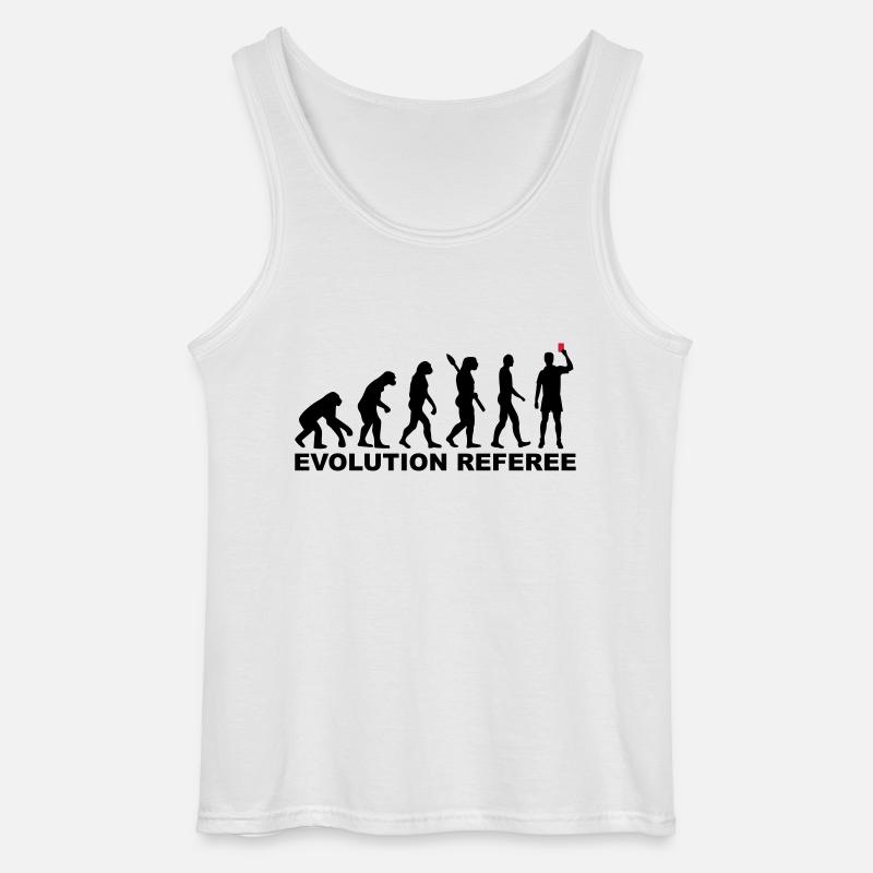 Evolution Referee - Gildan Men’s Tank Top - white